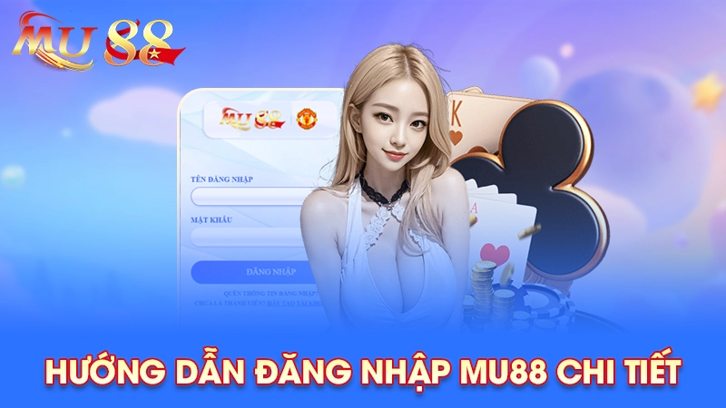 Hướng dẫn đăng nhập tài khoản Mu88